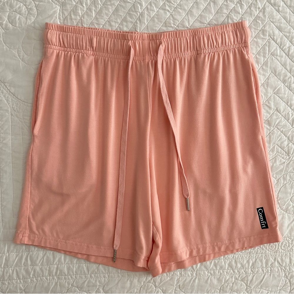 Comfrt Cloud Lounge Shorts Peach Women's M